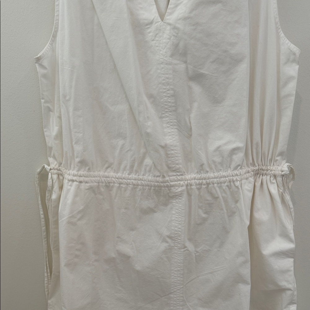 Splendid White Cotton Mini Dress - Picture 7 of 9